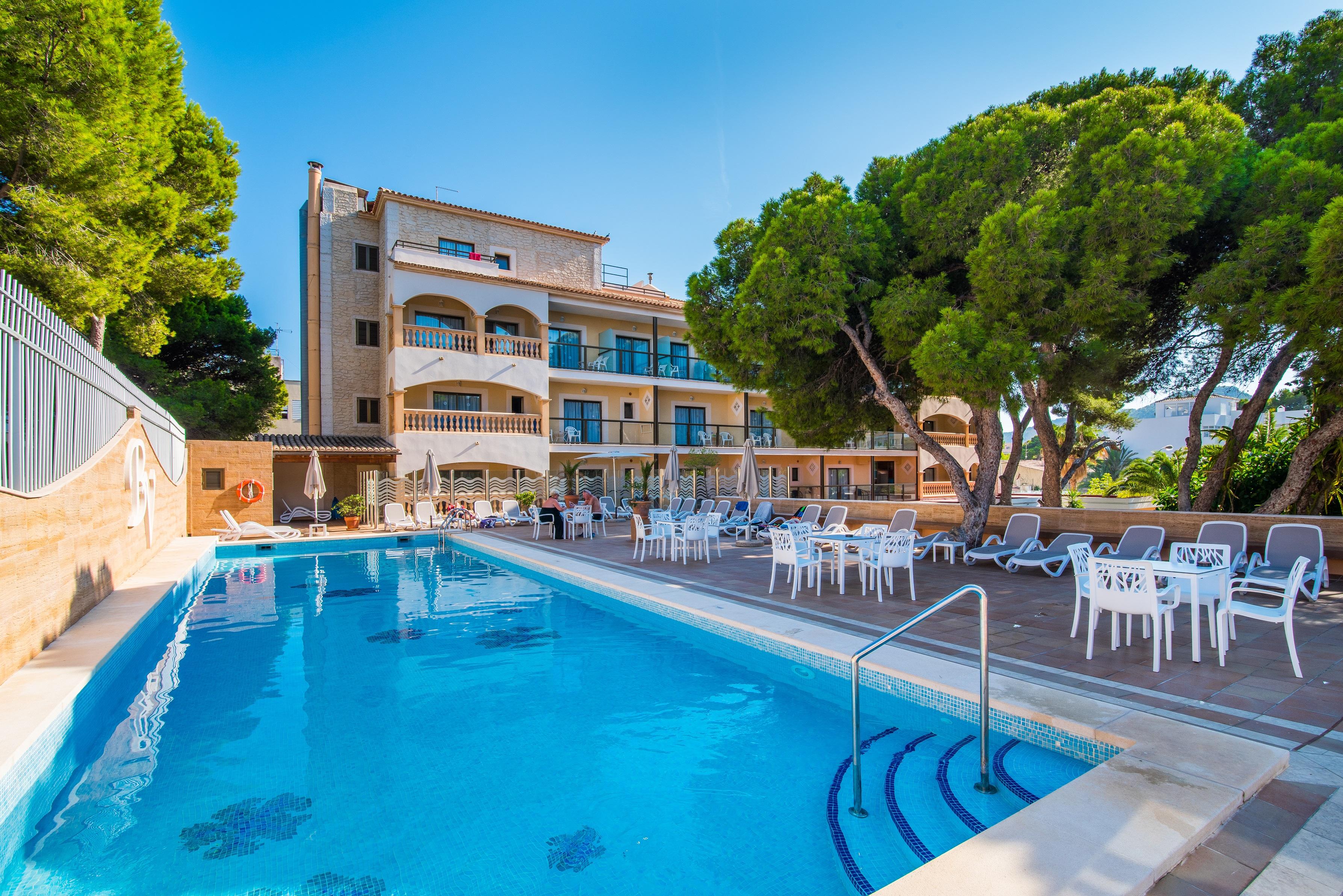 Hotel Baviera Cala Ratjada  Eksteriør bilde