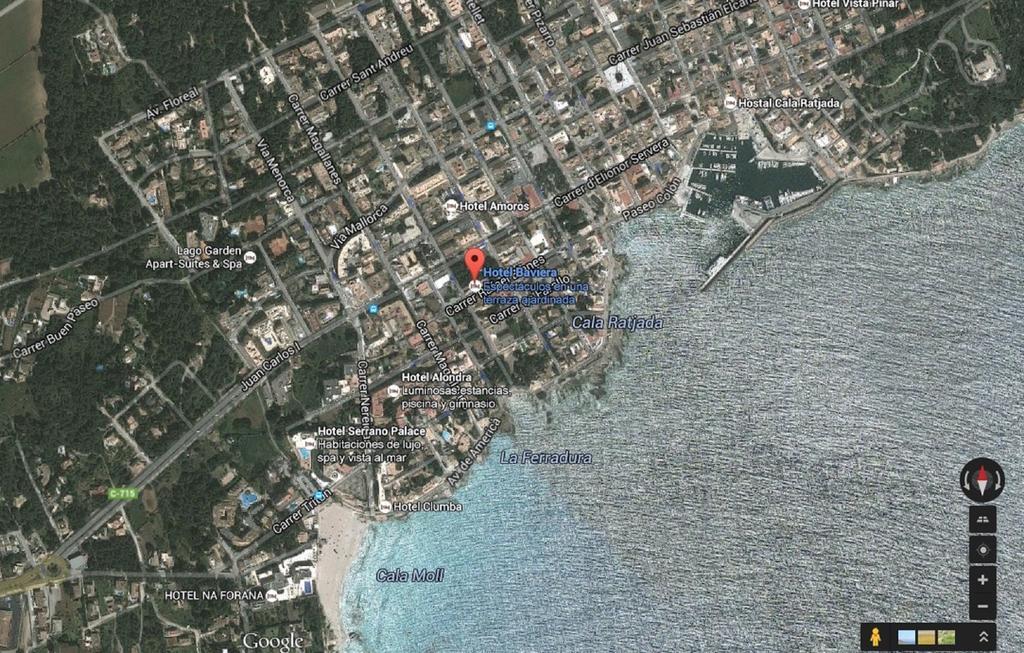 Hotel Baviera Cala Ratjada  Eksteriør bilde